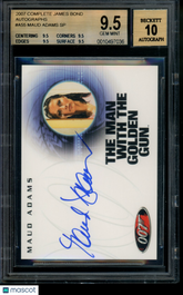 2003 Women of James Bond Autograph Maud Adams Octopussy LE SP Auto BGS 9.5/10